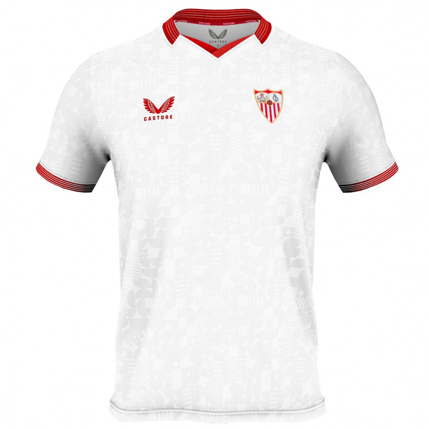 Niño Fútbol Camiseta Adrià Pedrosa #3 Blanco 1ª Equipación 2023/24