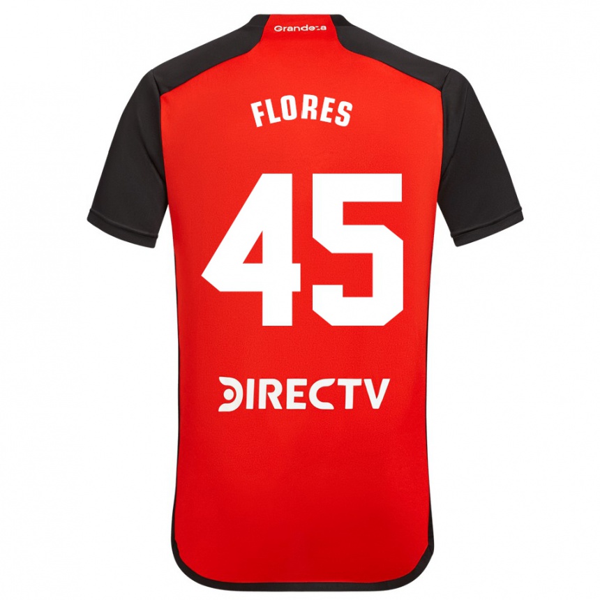 Niño Fútbol Camiseta Joaquín Flores #45 Rojo 2ª Equipación 2023/24