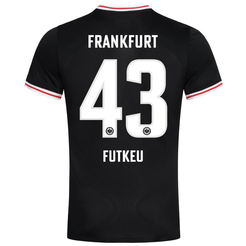 Niño Fútbol Camiseta Noel Futkeu #43 Negro 2ª Equipación 2023/24