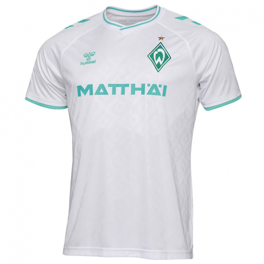 Niño Fútbol Camiseta Ethan Kohler #28 Blanco 2ª Equipación 2023/24