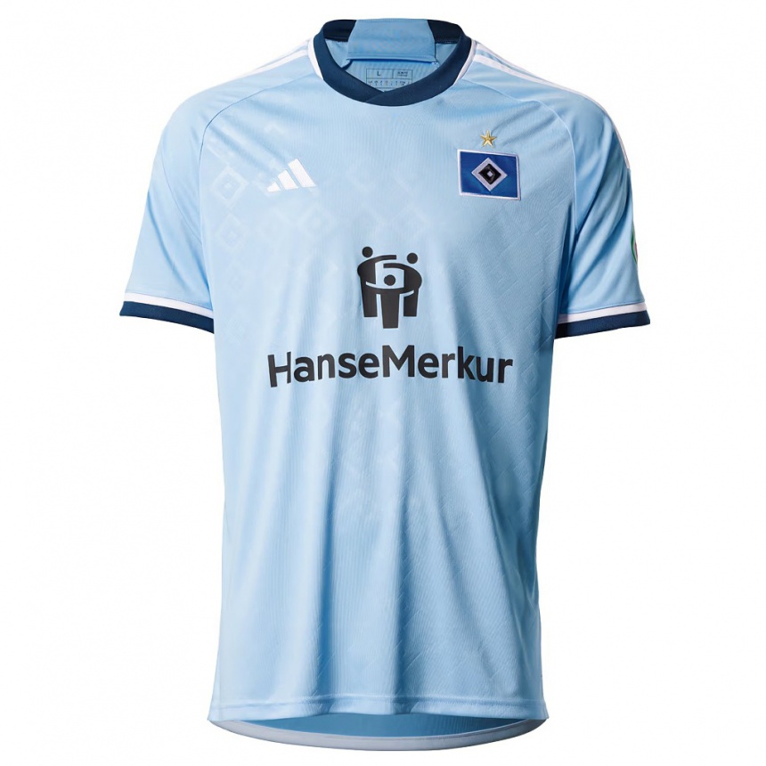 Niño Fútbol Camiseta Elijah Krahn #46 Azul 2ª Equipación 2023/24