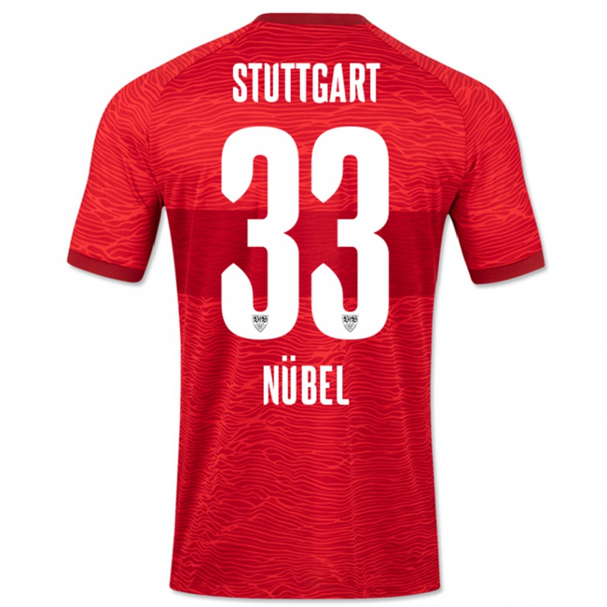 Niño Fútbol Camiseta Alexander Nübel #33 Rojo 2ª Equipación 2023/24