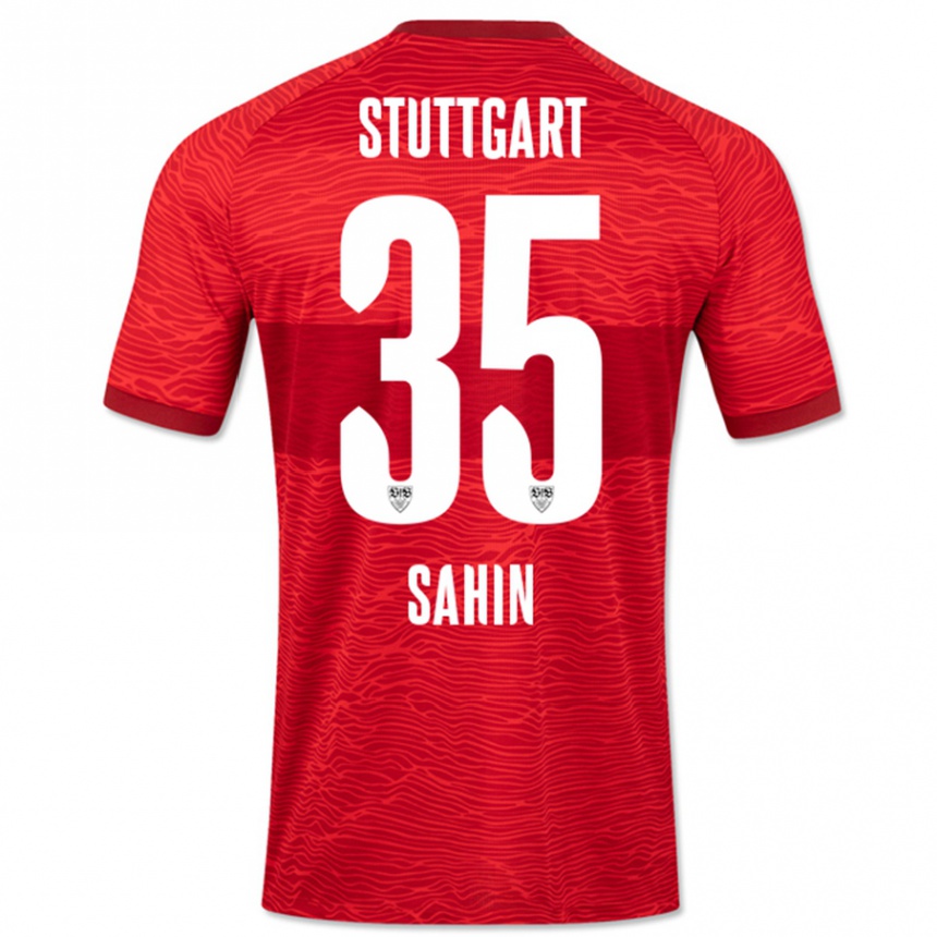 Niño Fútbol Camiseta Mehmet Sahin #35 Rojo 2ª Equipación 2023/24