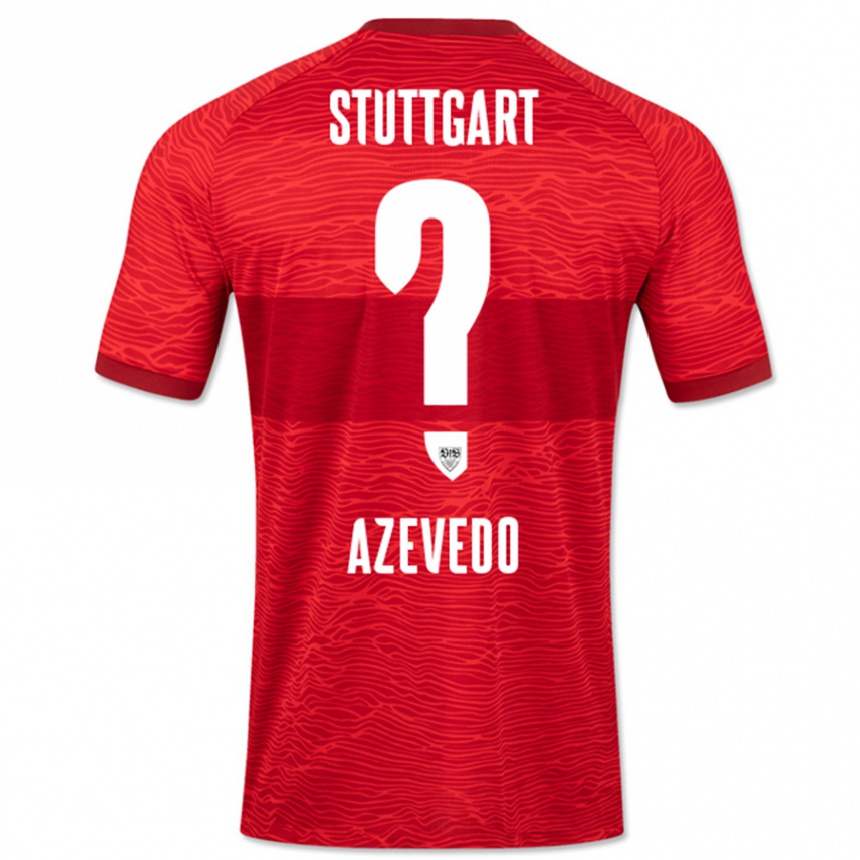 Niño Fútbol Camiseta Alexandre Azevedo #0 Rojo 2ª Equipación 2023/24