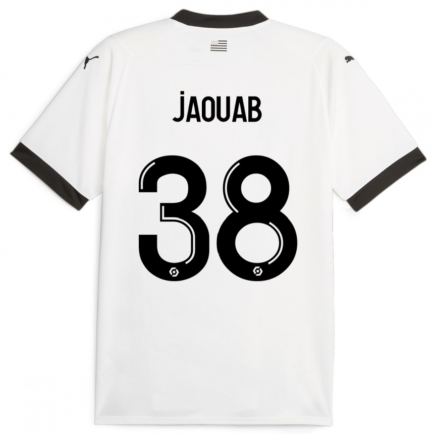 Niño Fútbol Camiseta Mohamed Jaouab #38 Blanco 2ª Equipación 2023/24