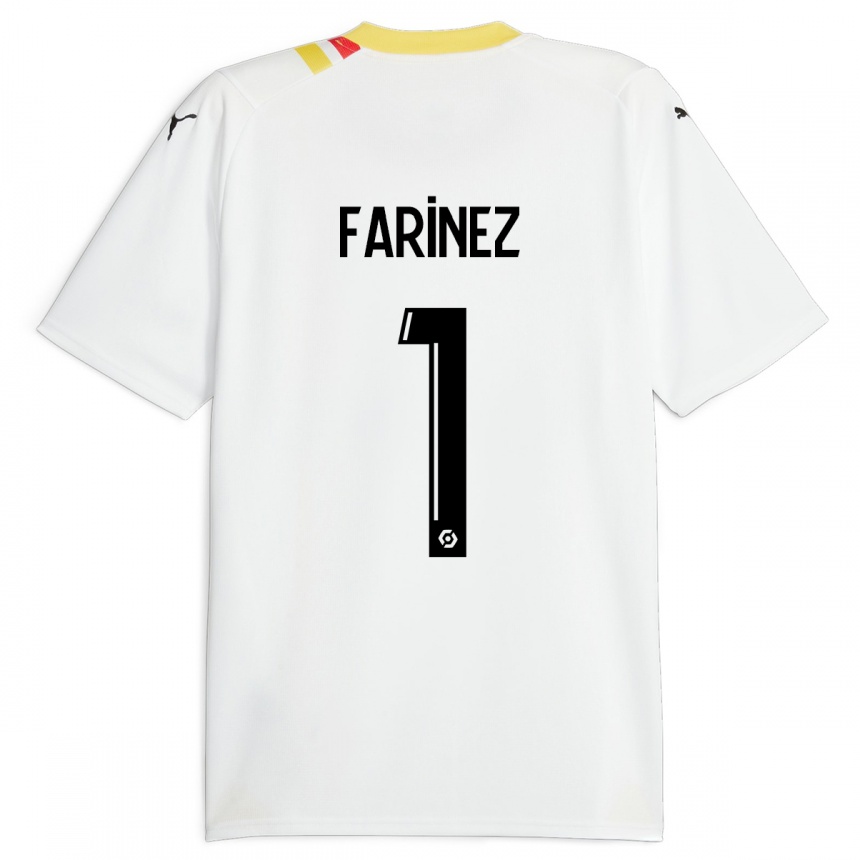 Niño Fútbol Camiseta Wuilker Fariñez #1 Negro 2ª Equipación 2023/24