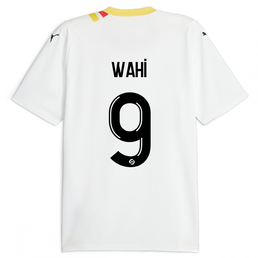 Niño Fútbol Camiseta Elye Wahi #9 Negro 2ª Equipación 2023/24