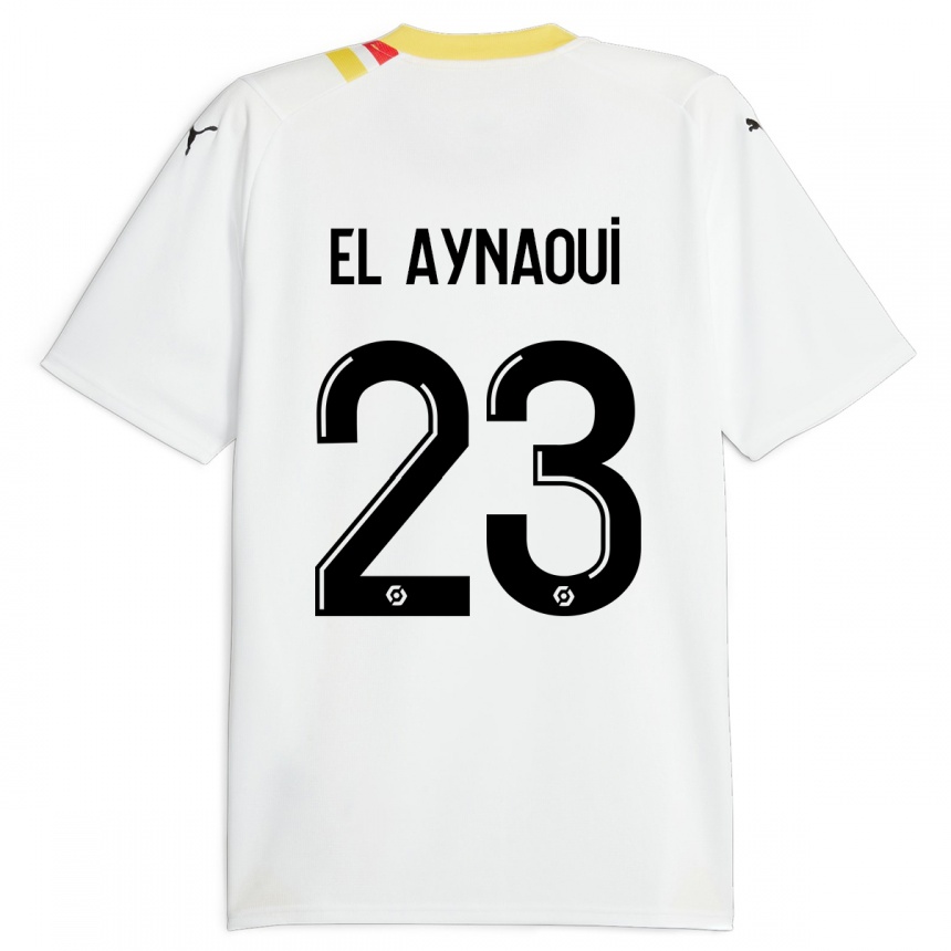 Niño Fútbol Camiseta Neil El Aynaoui #23 Negro 2ª Equipación 2023/24