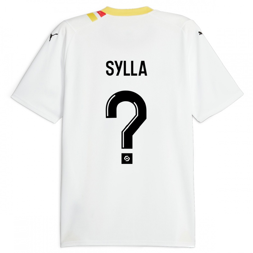 Niño Fútbol Camiseta Fodé Sylla #0 Negro 2ª Equipación 2023/24