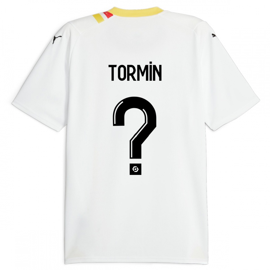Niño Fútbol Camiseta Sean Tormin #0 Negro 2ª Equipación 2023/24