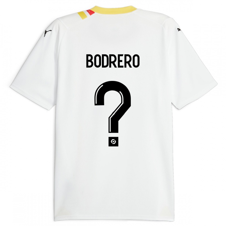 Niño Fútbol Camiseta Constant Bodrero #0 Negro 2ª Equipación 2023/24