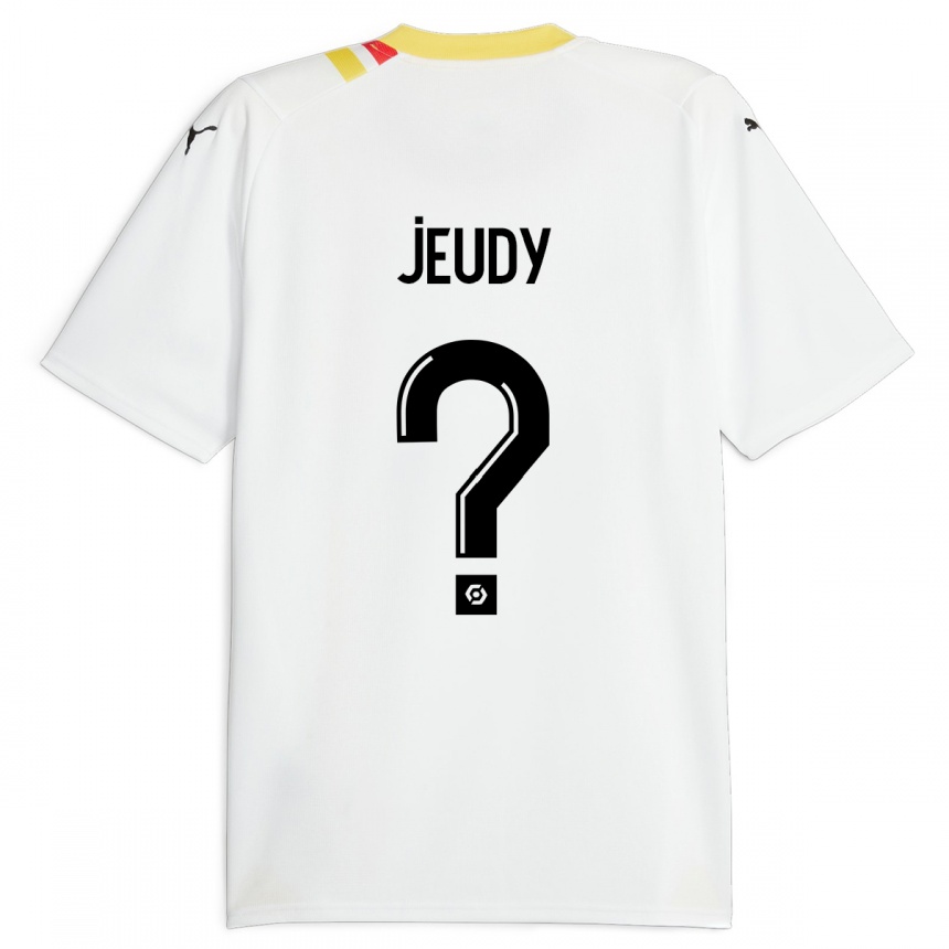 Niño Fútbol Camiseta Sherly Jeudy #0 Negro 2ª Equipación 2023/24