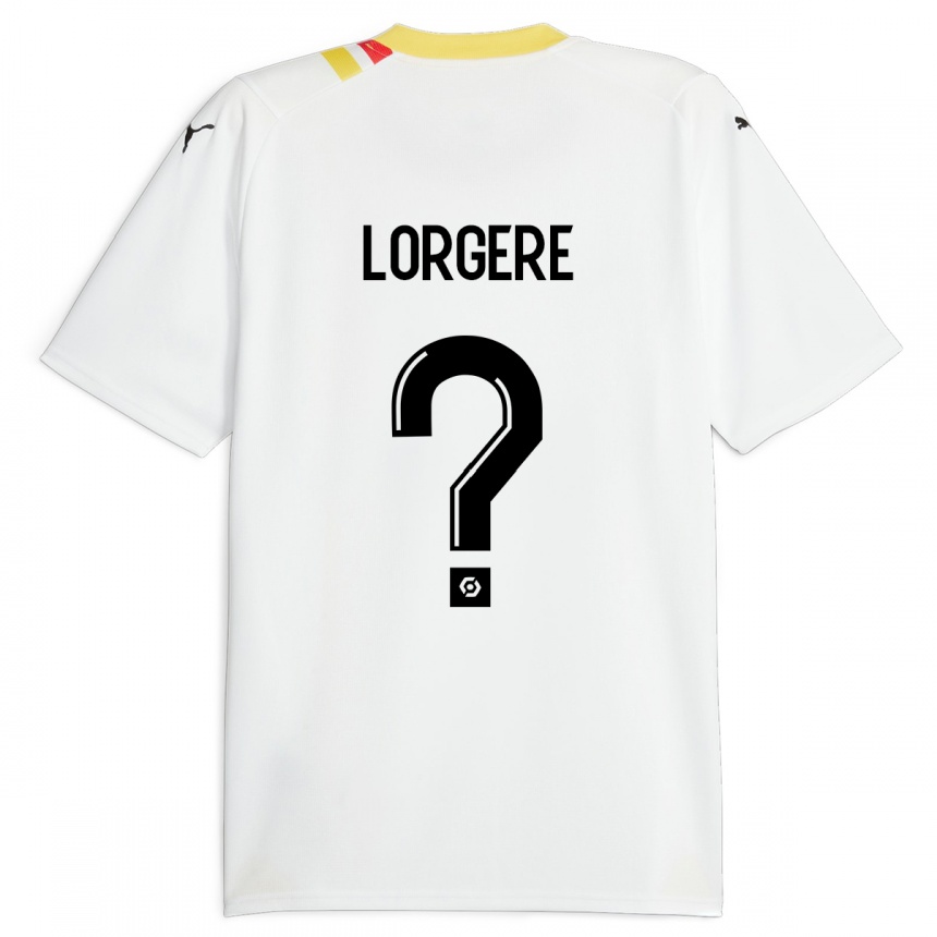 Niño Fútbol Camiseta Charlotte Lorgeré #0 Negro 2ª Equipación 2023/24