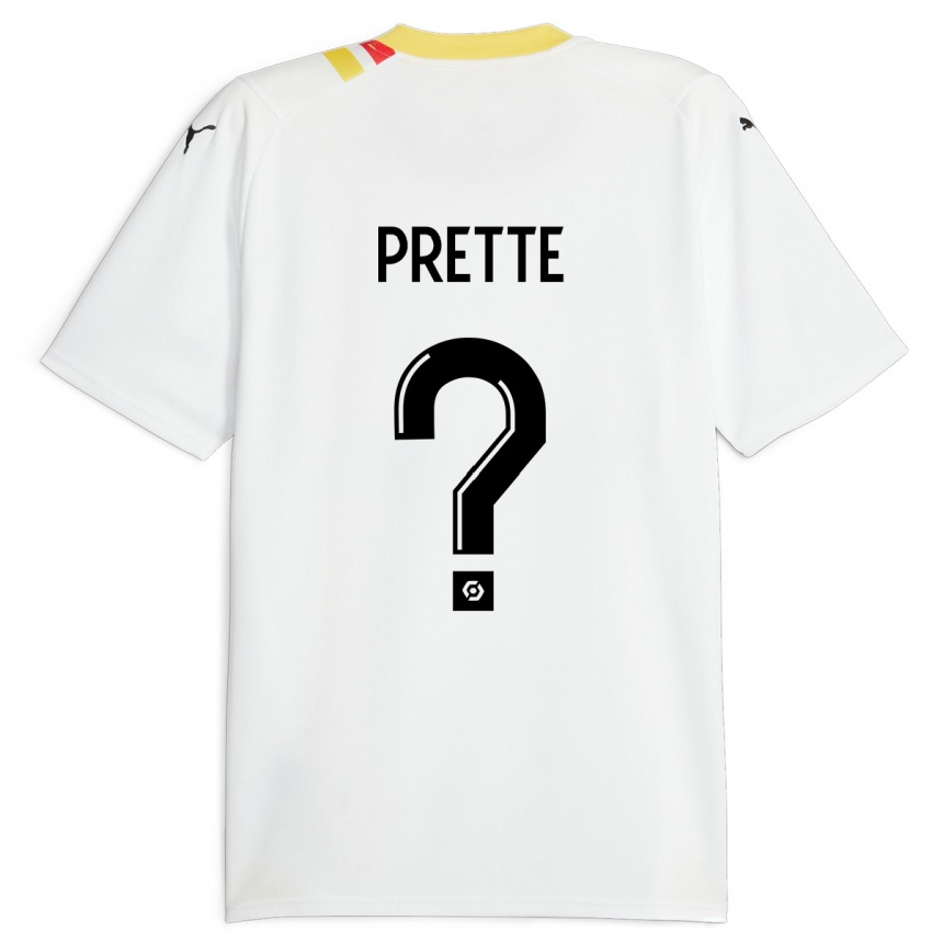 Niño Fútbol Camiseta Andréa Prette #0 Negro 2ª Equipación 2023/24