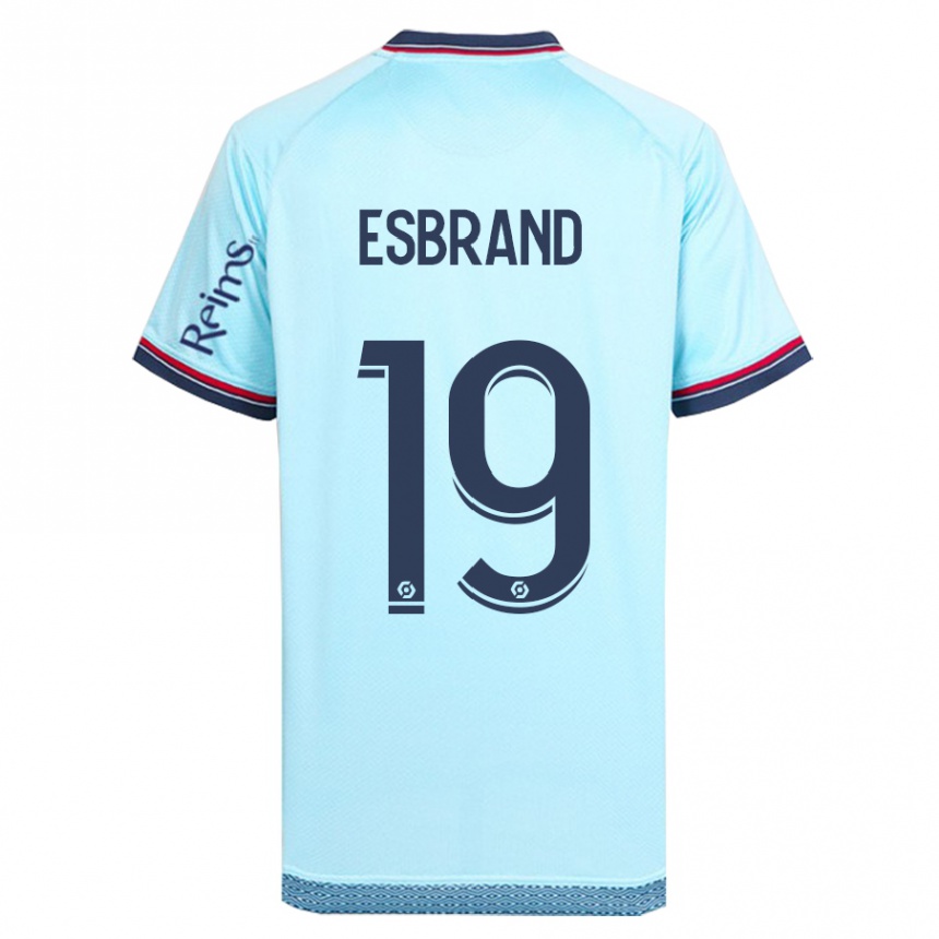 Niño Fútbol Camiseta Josh Wilson-Esbrand #19 Cielo Azul 2ª Equipación 2023/24