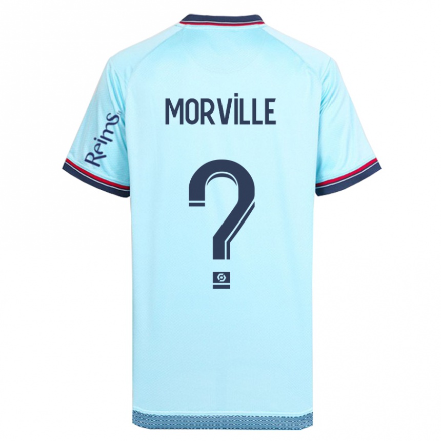 Niño Fútbol Camiseta Matisse Morville #0 Cielo Azul 2ª Equipación 2023/24