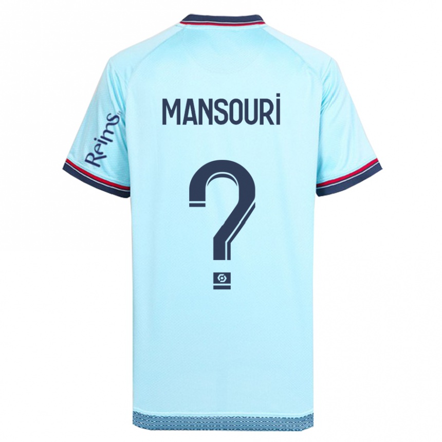 Niño Fútbol Camiseta Keryane Mansouri #0 Cielo Azul 2ª Equipación 2023/24