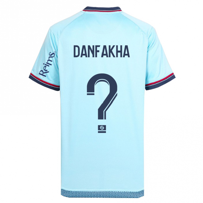 Niño Fútbol Camiseta Dialla Danfakha #0 Cielo Azul 2ª Equipación 2023/24