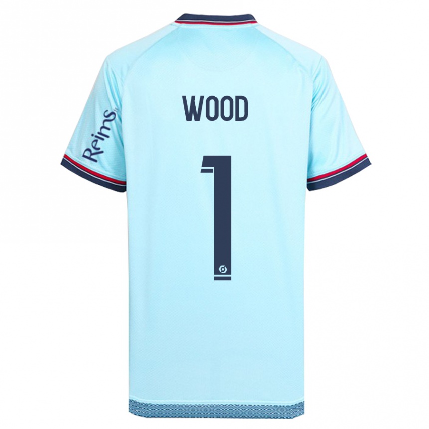 Niño Fútbol Camiseta Mackenzie Wood #1 Cielo Azul 2ª Equipación 2023/24