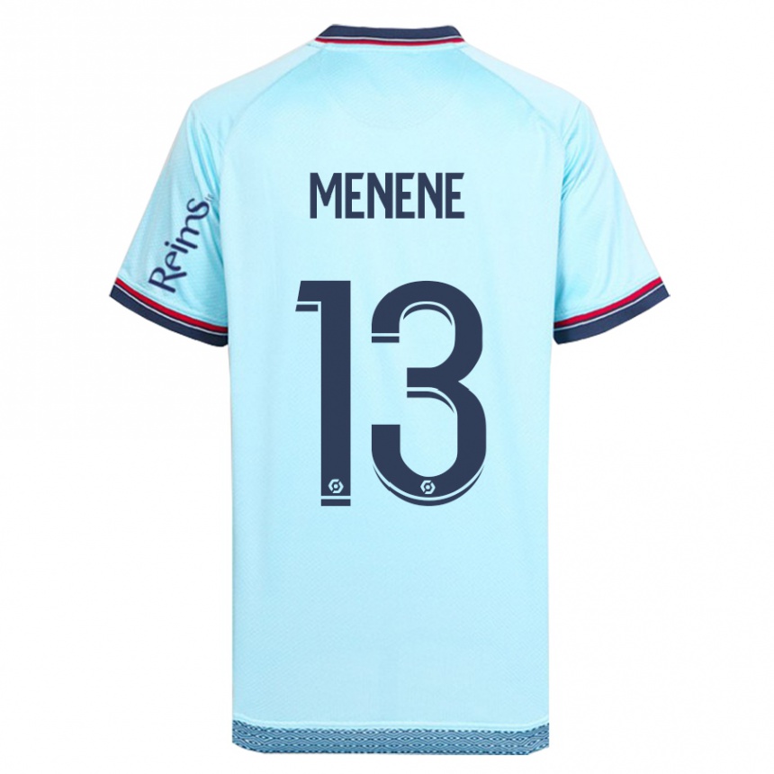 Niño Fútbol Camiseta Meyong Menene #13 Cielo Azul 2ª Equipación 2023/24