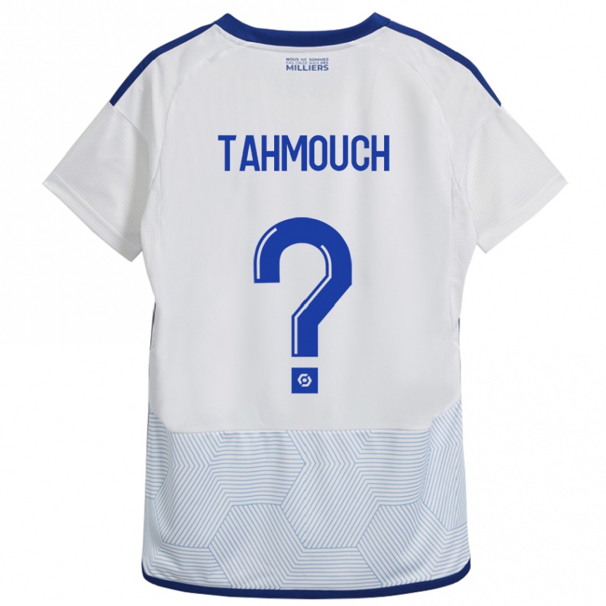 Niño Fútbol Camiseta Mathieu Tahmouch #0 Blanco 2ª Equipación 2023/24