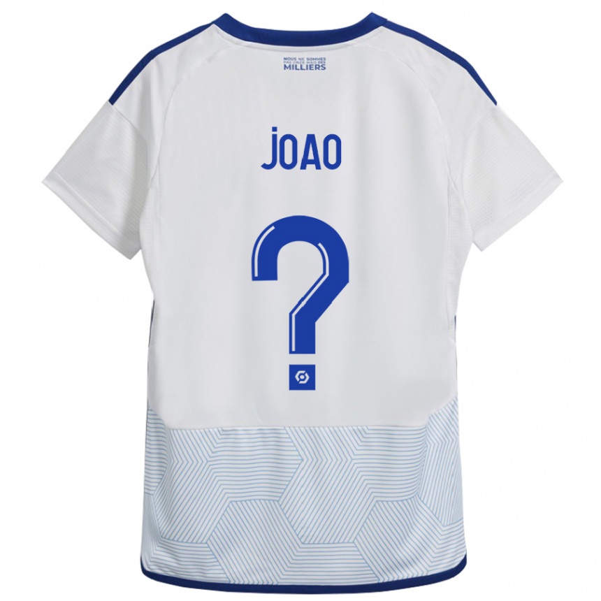 Niño Fútbol Camiseta Tchoula Joâo #0 Blanco 2ª Equipación 2023/24