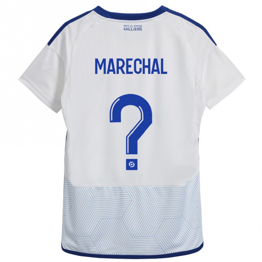 Niño Fútbol Camiseta Max Marechal #0 Blanco 2ª Equipación 2023/24