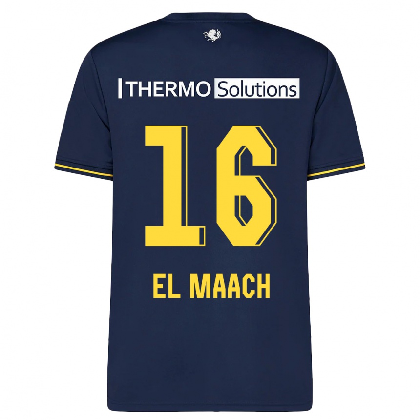 Niño Fútbol Camiseta Issam El Maach #16 Armada 2ª Equipación 2023/24