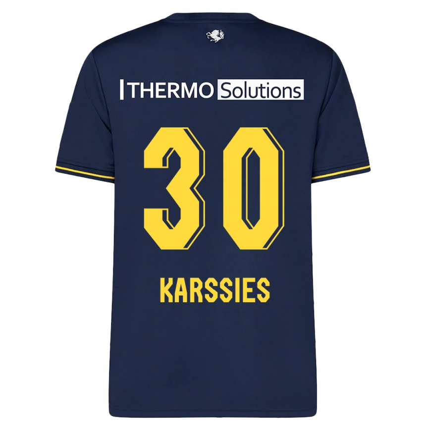 Niño Fútbol Camiseta Sam Karssies #30 Armada 2ª Equipación 2023/24