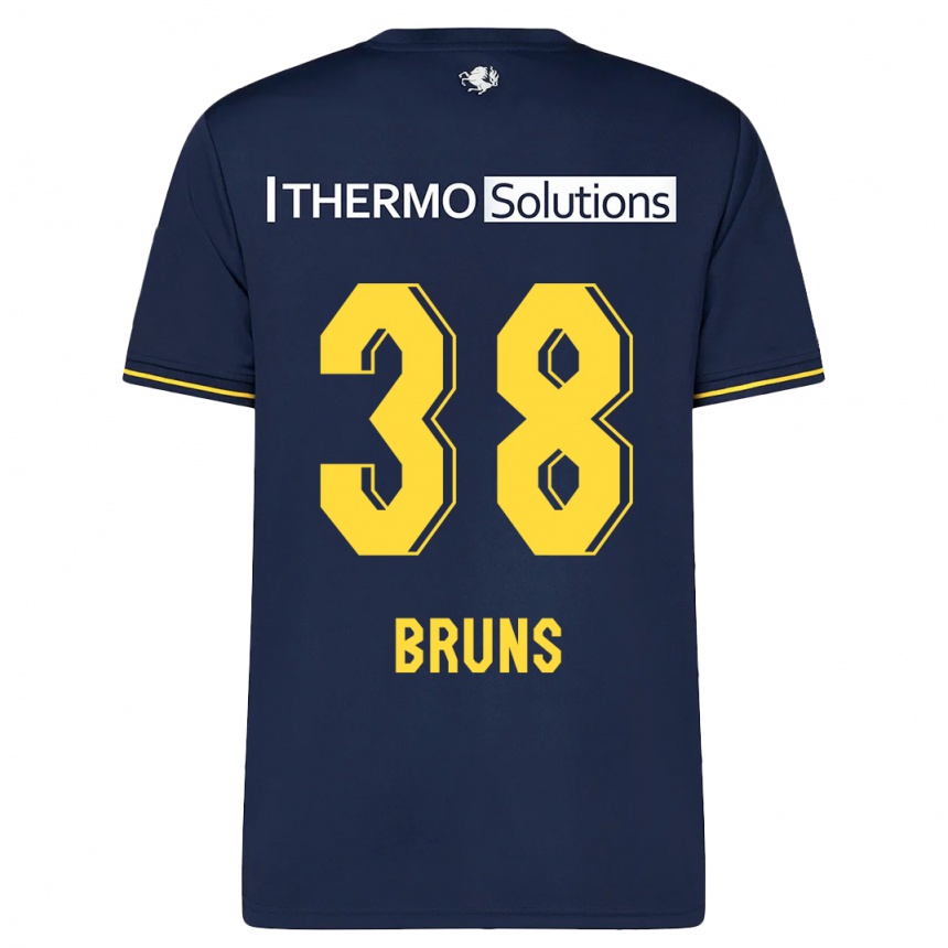 Niño Fútbol Camiseta Max Bruns #38 Armada 2ª Equipación 2023/24
