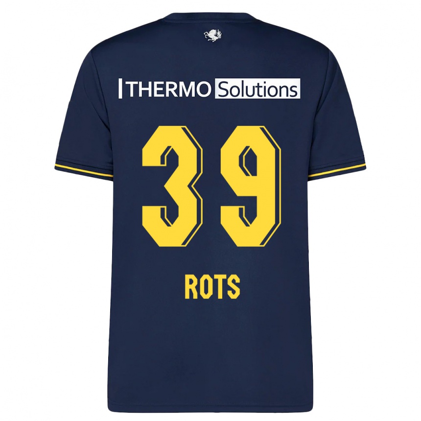 Niño Fútbol Camiseta Mats Rots #39 Armada 2ª Equipación 2023/24