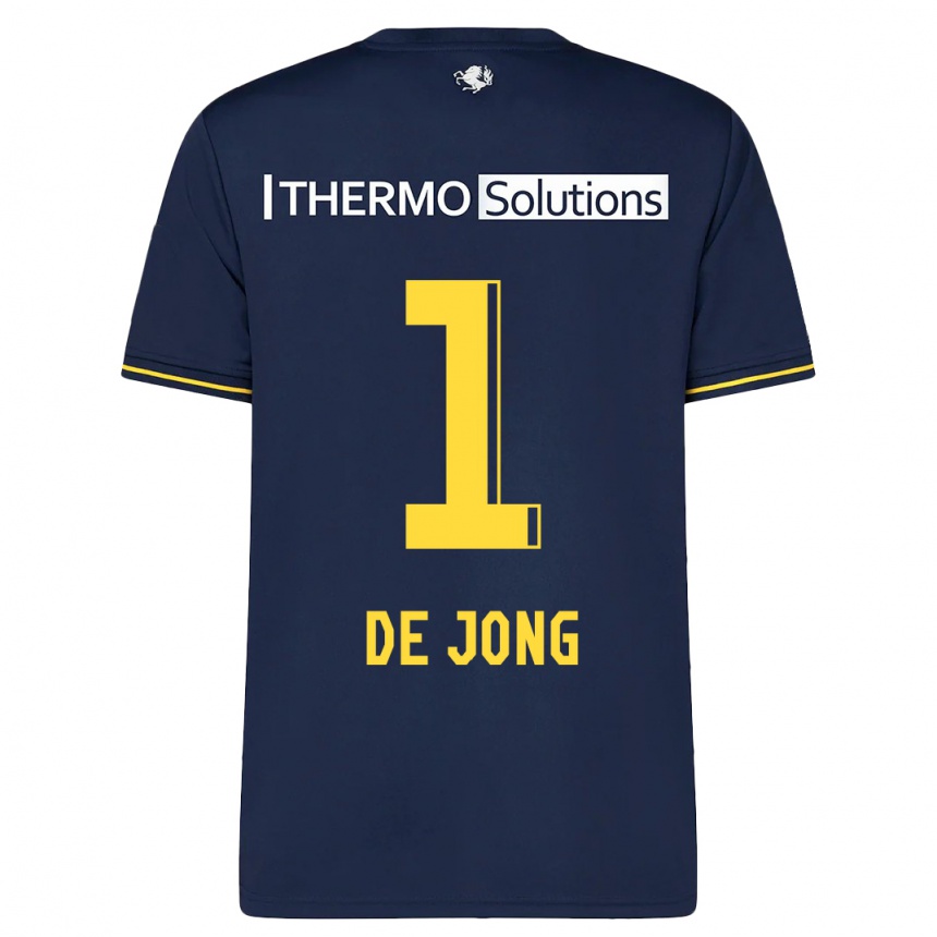 Niño Fútbol Camiseta Daniëlle De Jong #1 Armada 2ª Equipación 2023/24