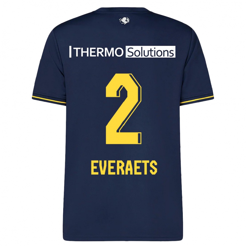 Niño Fútbol Camiseta Kim Everaets #2 Armada 2ª Equipación 2023/24