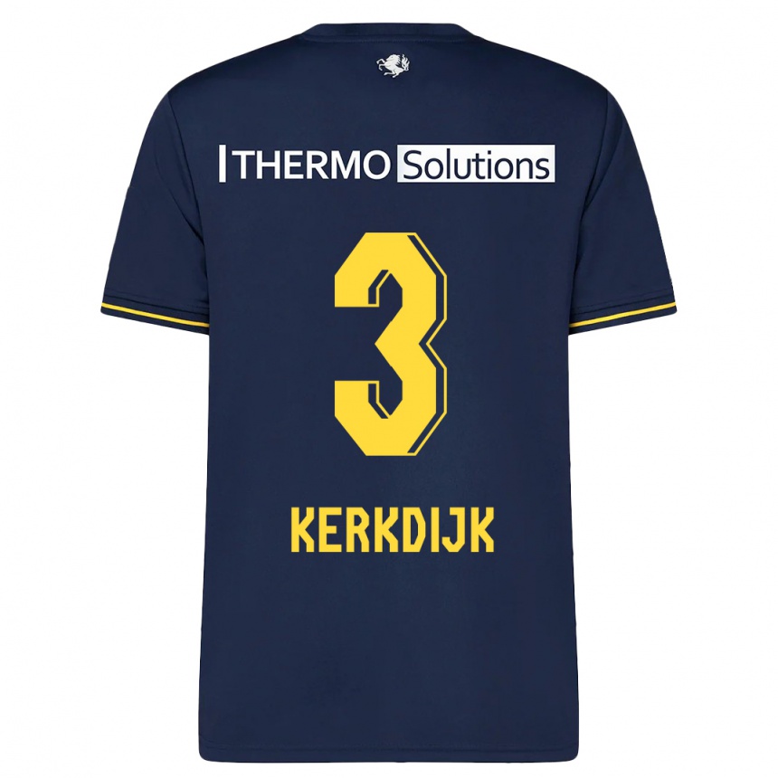 Niño Fútbol Camiseta Danique Kerkdijk #3 Armada 2ª Equipación 2023/24