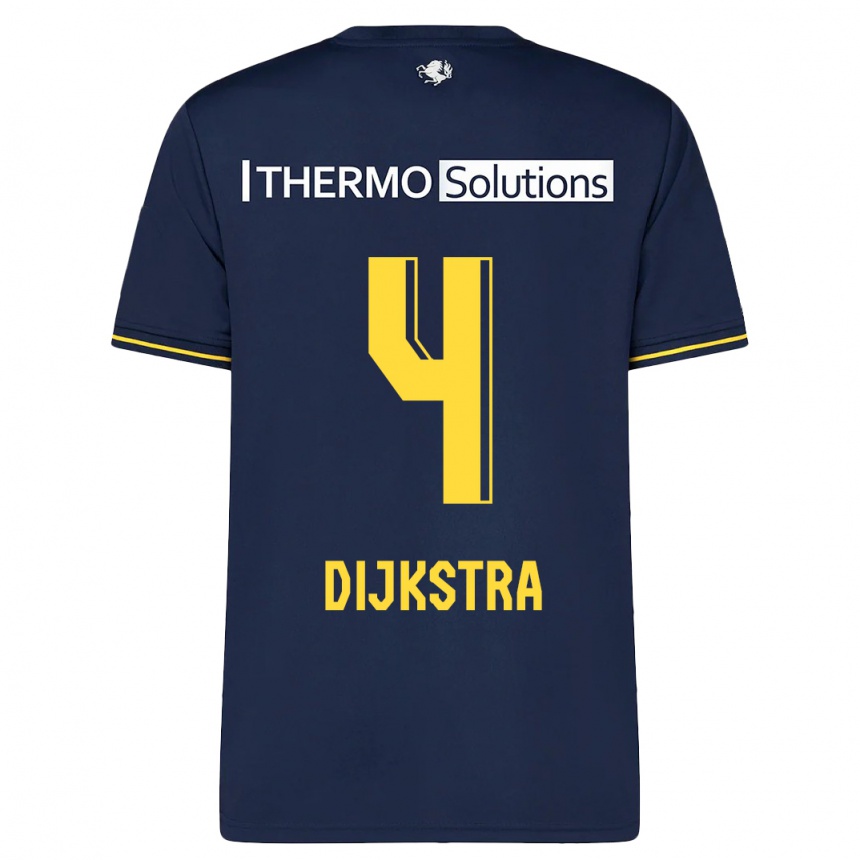 Niño Fútbol Camiseta Caitlin Dijkstra #4 Armada 2ª Equipación 2023/24