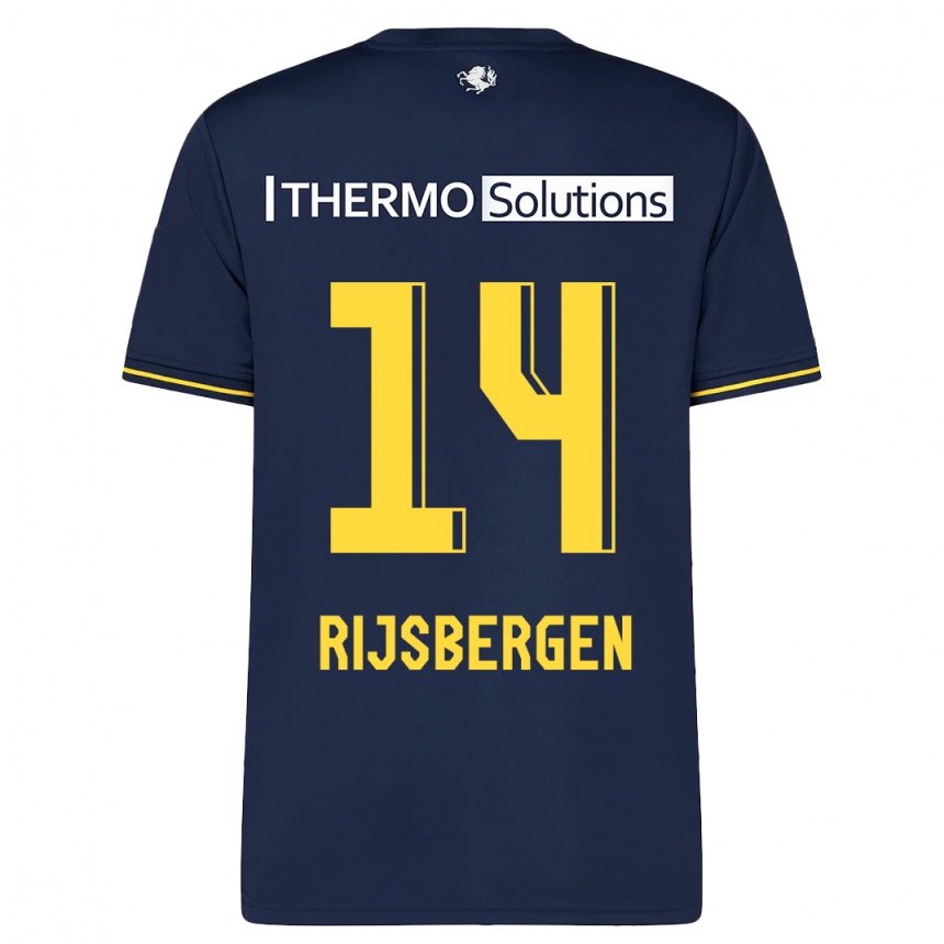 Niño Fútbol Camiseta Liz Rijsbergen #14 Armada 2ª Equipación 2023/24