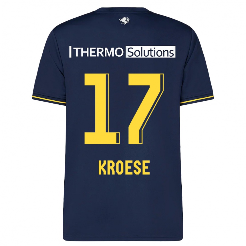 Niño Fútbol Camiseta Fieke Kroese #17 Armada 2ª Equipación 2023/24