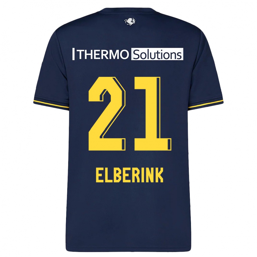 Niño Fútbol Camiseta Eva Oude Elberink #21 Armada 2ª Equipación 2023/24