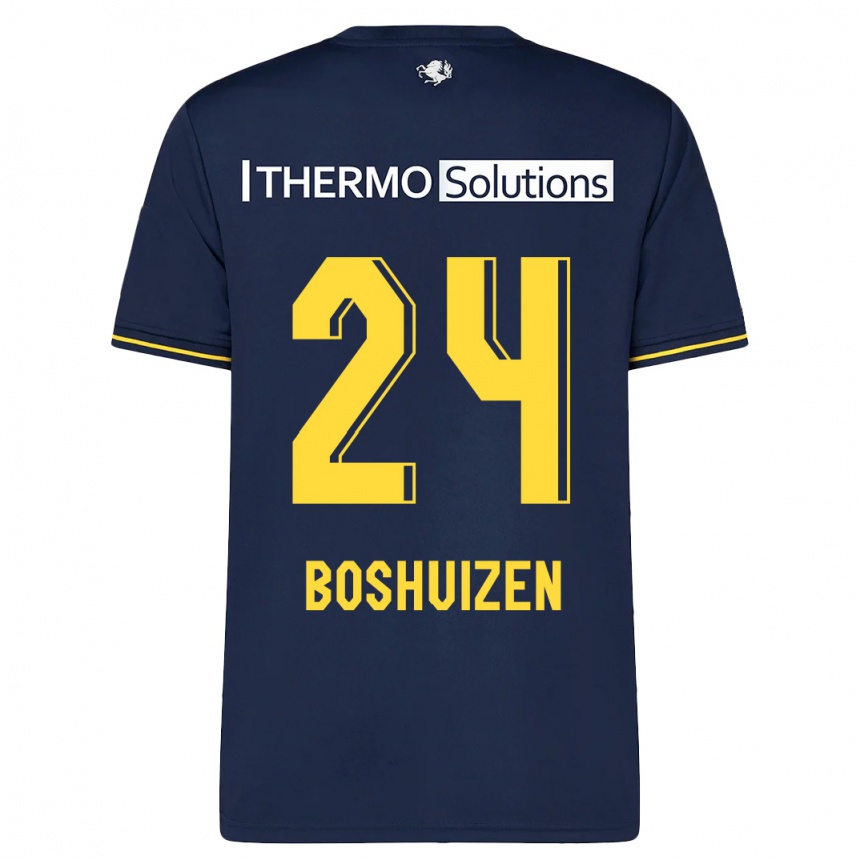 Niño Fútbol Camiseta Annouk Boshuizen #24 Armada 2ª Equipación 2023/24