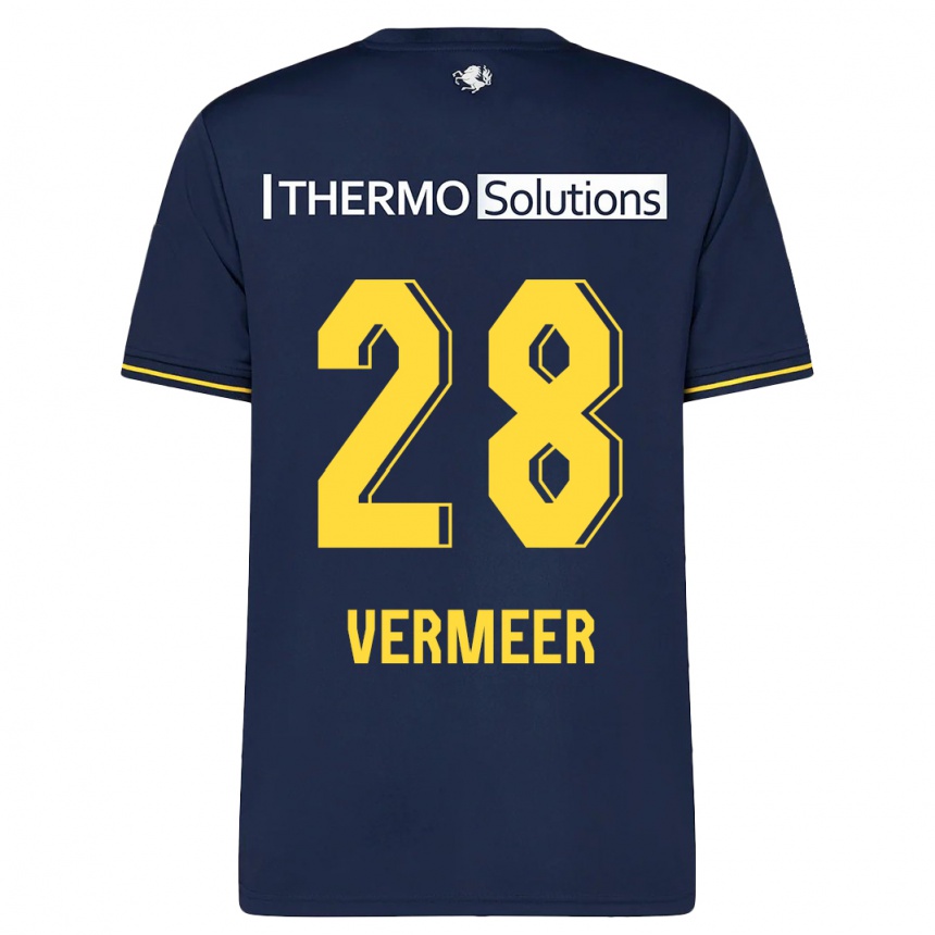 Niño Fútbol Camiseta Sofie Rianne Vermeer #28 Armada 2ª Equipación 2023/24