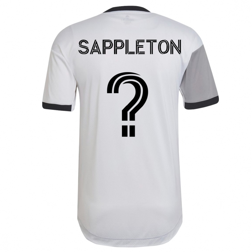 Niño Fútbol Camiseta Spencer Sappleton #0 Blanco 2ª Equipación 2023/24