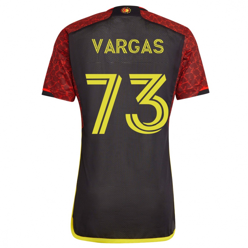 Niño Fútbol Camiseta Obed Vargas #73 Naranja 2ª Equipación 2023/24