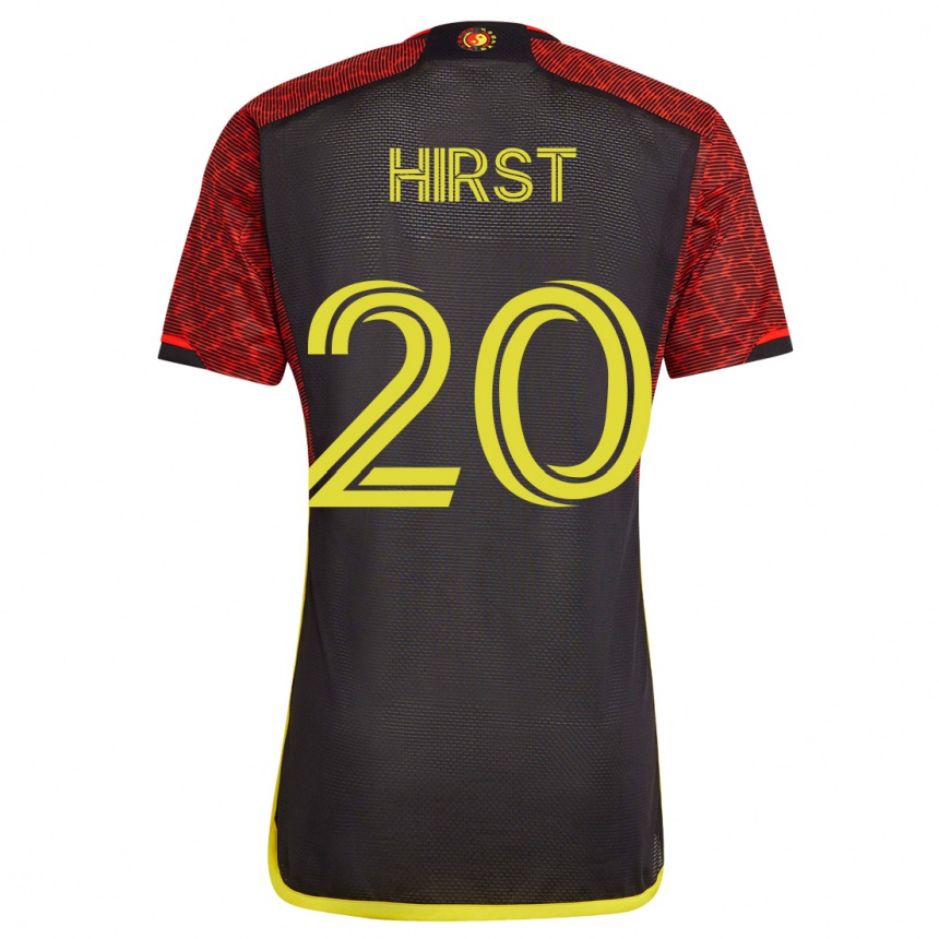 Niño Fútbol Camiseta Sophie Hirst #20 Naranja 2ª Equipación 2023/24