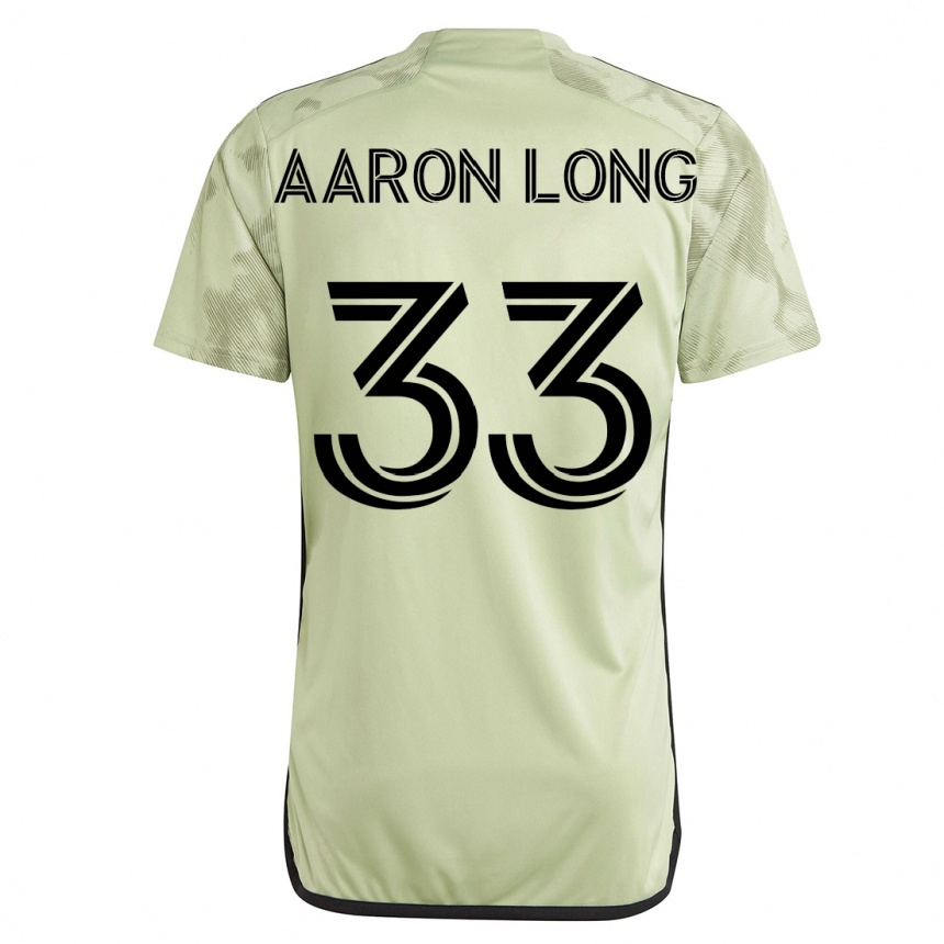 Niño Fútbol Camiseta Aaron Long #33 Verde 2ª Equipación 2023/24