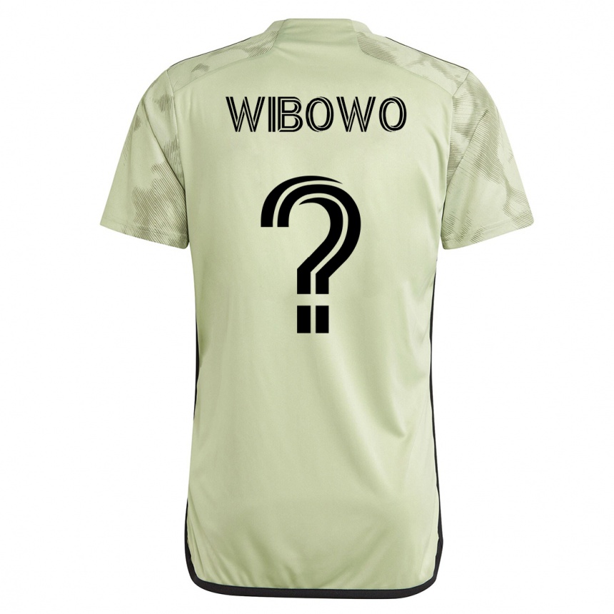 Niño Fútbol Camiseta Adrian Wibowo #0 Verde 2ª Equipación 2023/24