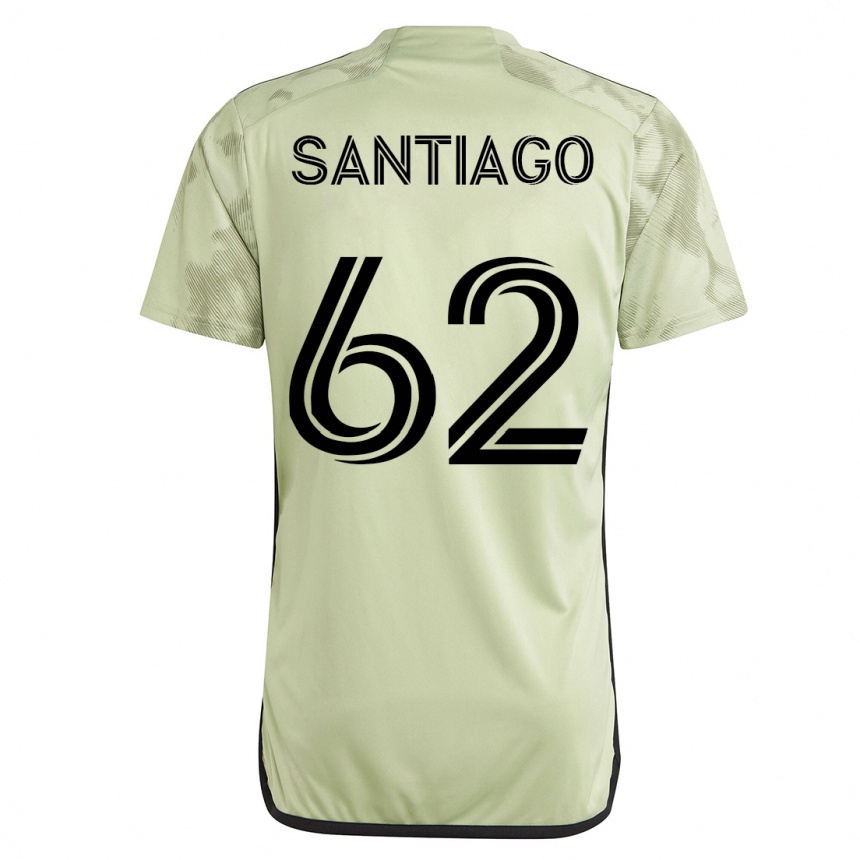 Niño Fútbol Camiseta Joshua Santiago #62 Verde 2ª Equipación 2023/24