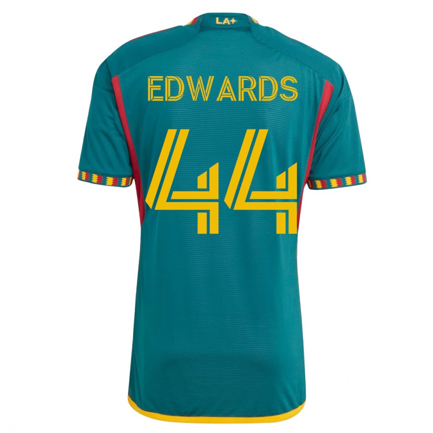 Niño Fútbol Camiseta Raheem Edwards #44 Verde 2ª Equipación 2023/24