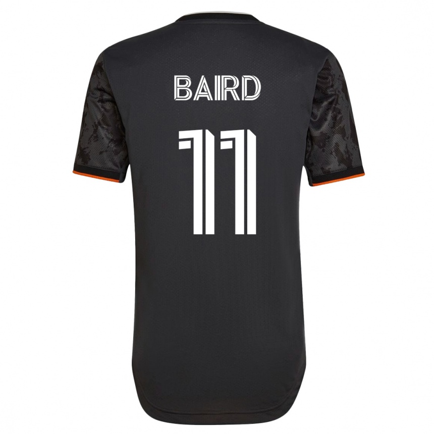 Niño Fútbol Camiseta Corey Baird #11 Negro 2ª Equipación 2023/24
