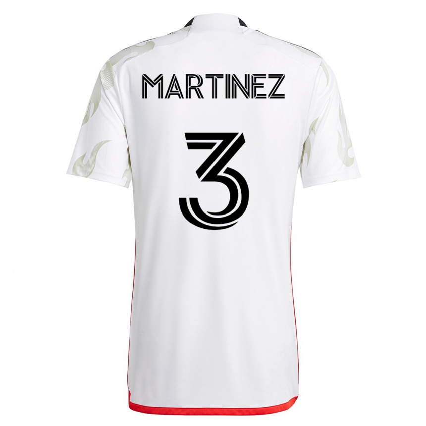 Niño Fútbol Camiseta José Antonio Martínez #3 Blanco 2ª Equipación 2023/24