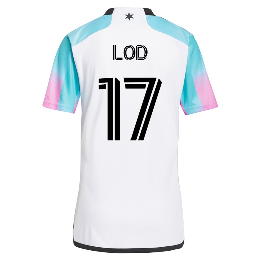 Niño Fútbol Camiseta Robin Lod #17 Blanco 2ª Equipación 2023/24